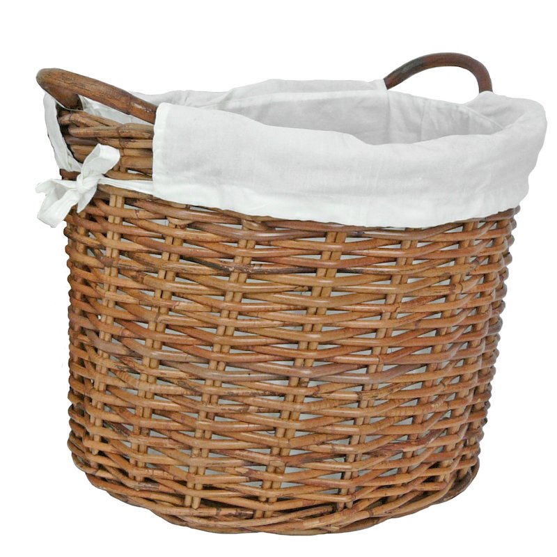 Manor Savoy Large Log Basket - Brown