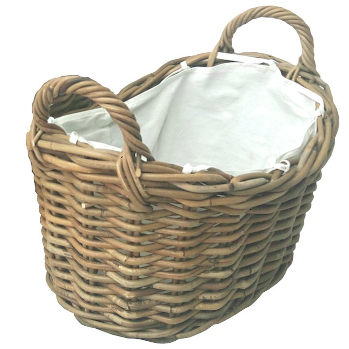Manor Soho Small Log Basket - Brown