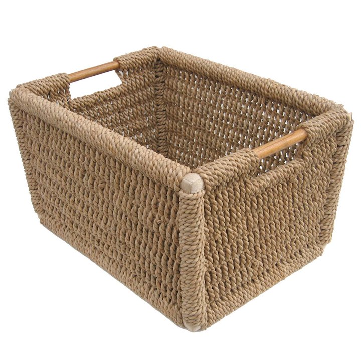 Manor Rushden Log Basket - Brown