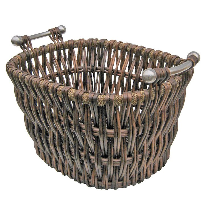Manor Bampton Log Basket - Brown