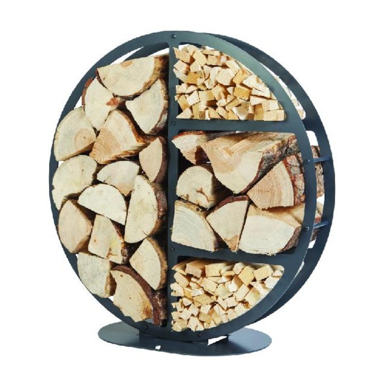 Ardour Classic Circle Log Holder - Grey