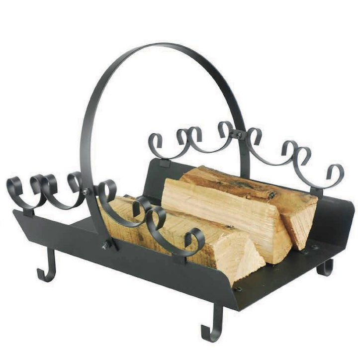 Manor Garrat Tray Log Holder - Black