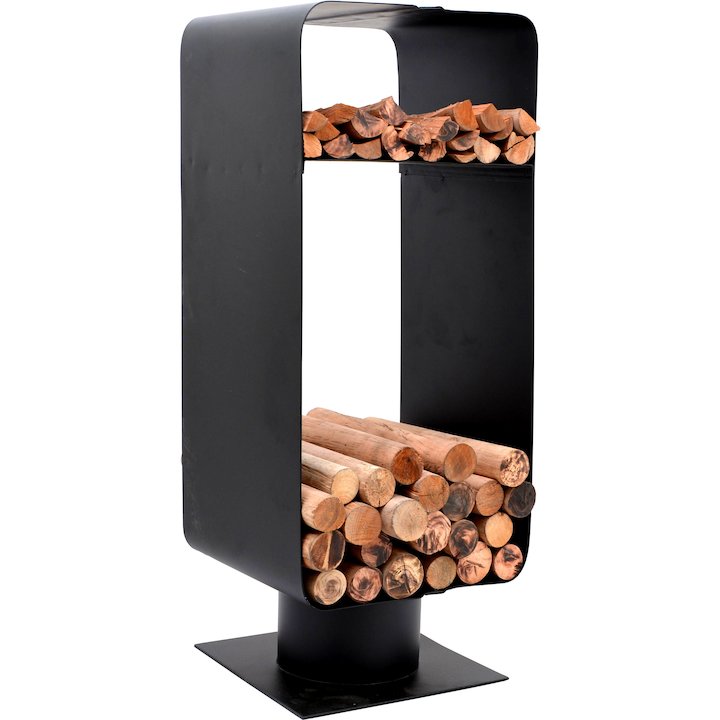 Calfire Malmo Log Holder - Black