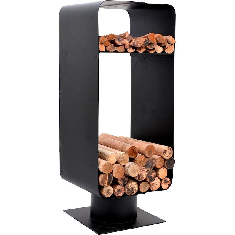 Calfire Malmo Log Holder - Black