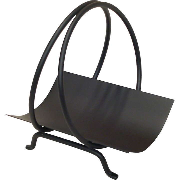 Calfire Ring Kindling Wood Holder - Black