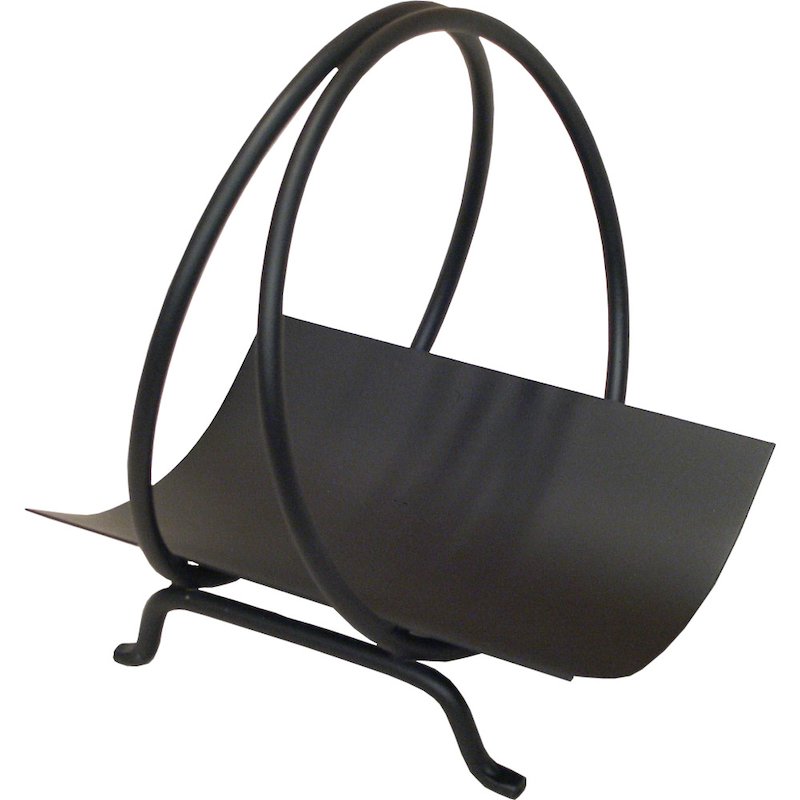 Calfire Ring Kindling Wood Holder - Black