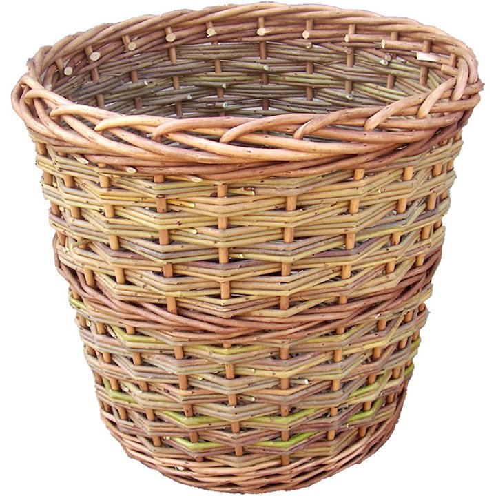 Calfire Round Kindling Wood Holder - Black