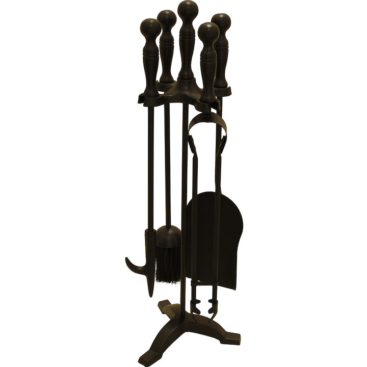 Calfire Ball Top Fire Tool Companion Set - Black