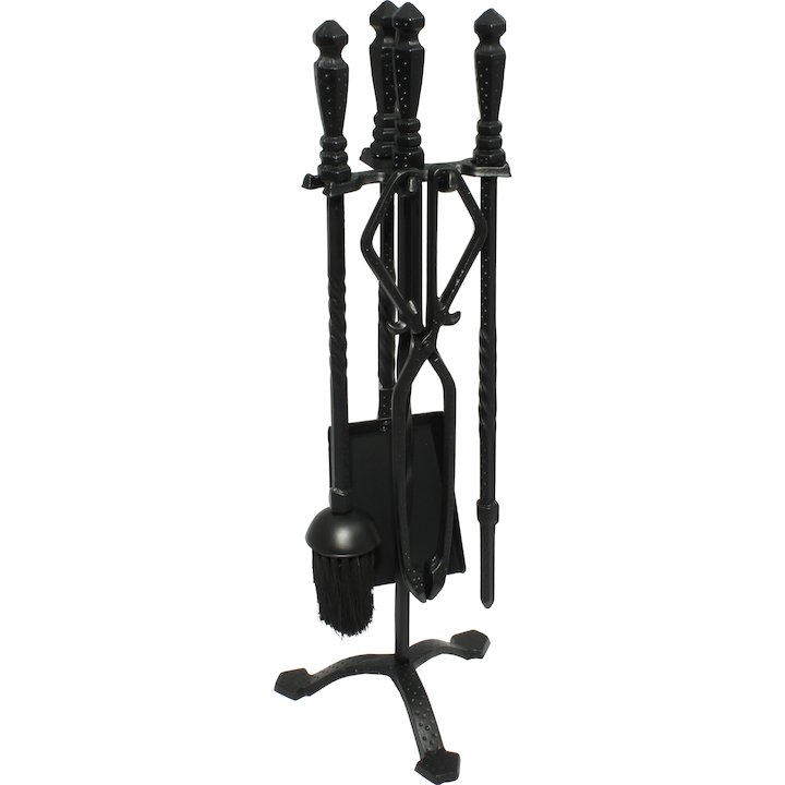 Calfire Cast Fire Tool Companion Set - Black