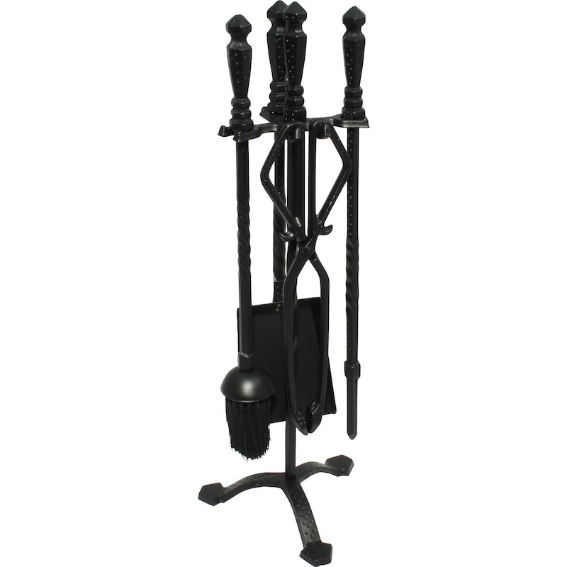 Calfire Cast Fire Tool Companion Set - Black