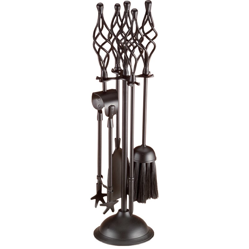 Calfire Open Twist Fire Tool Companion Set - Black