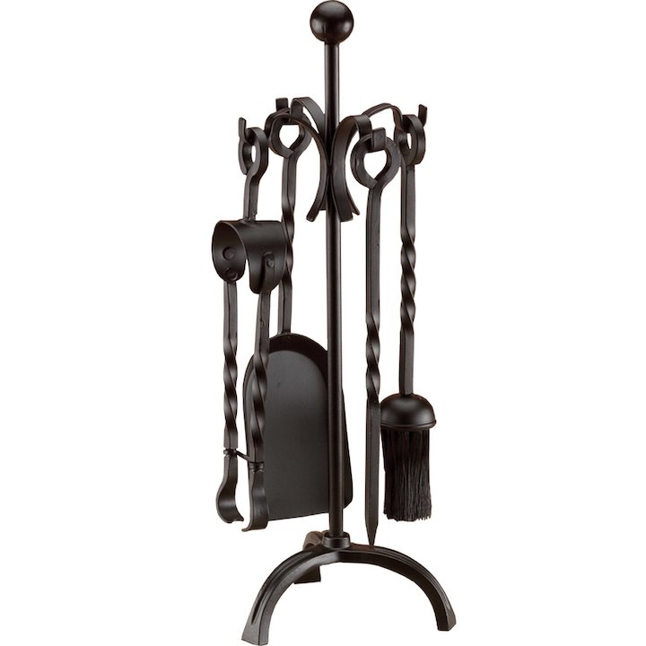 Calfire Rushton Fire Tool Companion Set - Black
