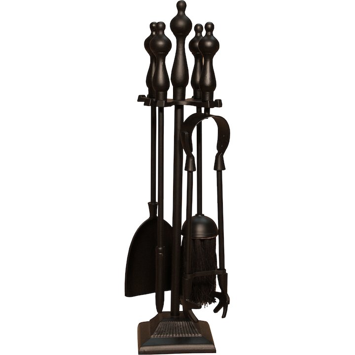 Calfire Regency Fire Tool Companion Set - Black