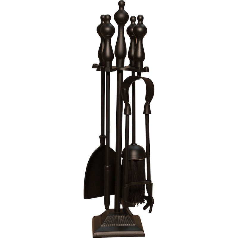 Calfire Regency Fire Tool Companion Set - Black