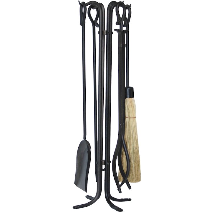 Calfire Vintage Fire Tool Companion Set - Black