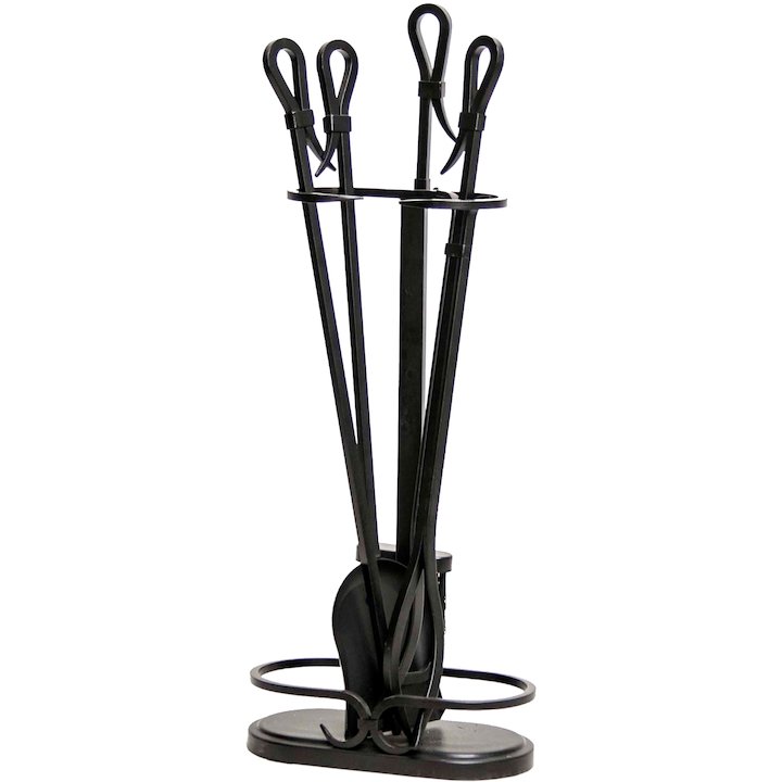 Calfire Iron Gate Fire Tool Companion Set - Black