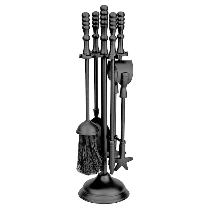 Manor Picador Fire Tool Companion Set - Black