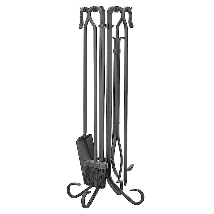 Manor Shepherds Fire Tool Companion Set - Black