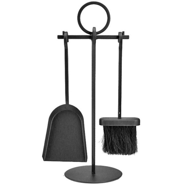 Manor Petite Fire Tool Companion Set - Black