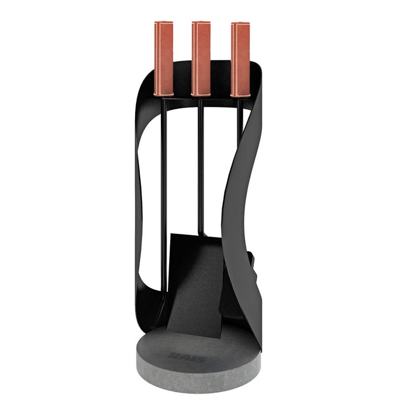 Rais Buteo Fire Tool Companion Set - Brown