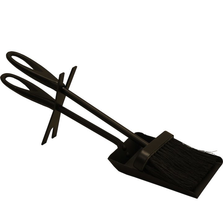 Calfire Loop Fire Tool Hearth Set - Black