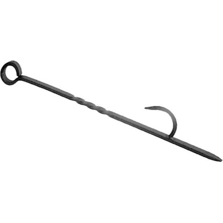 Calfire A9R Ring Large Log Roller Fire Tool - Black