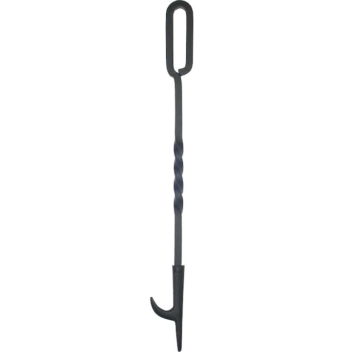 Calfire Loop Handle Log Roller Fire Tool - Black
