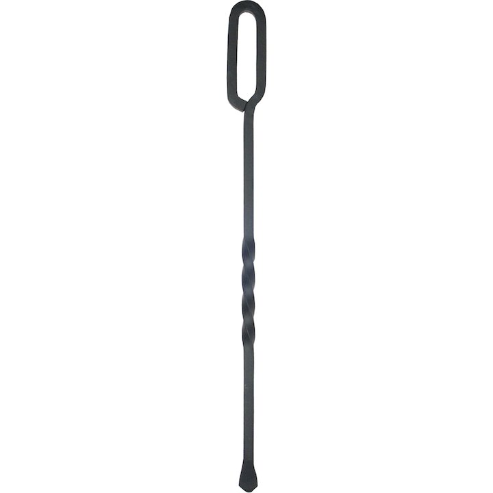 Calfire Loop Handle Poker Fire Tool - Black