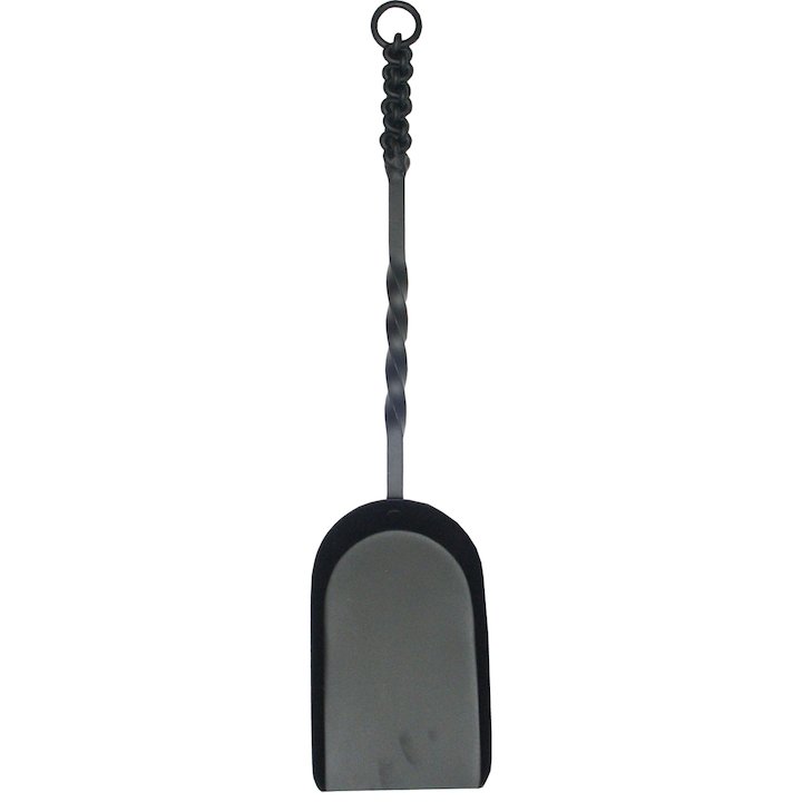 Calfire Rope Twist Handle Shovel Fire Tool - Black