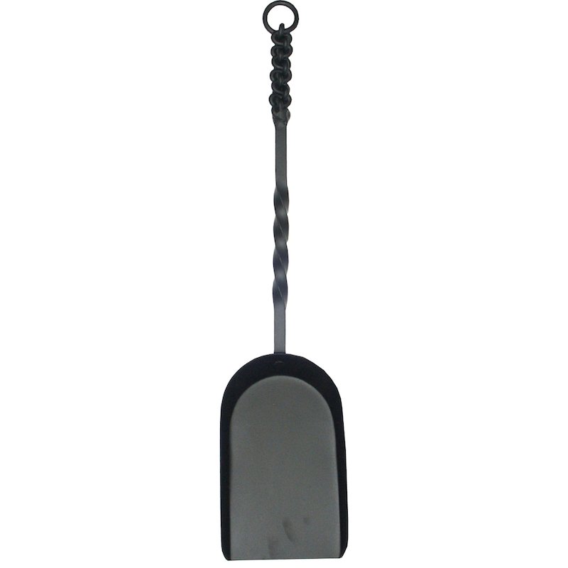 Calfire Rope Twist Handle Shovel Fire Tool - Black