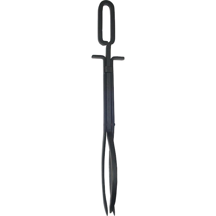 Calfire Loop Handle Log Tongs Fire Tool - Black
