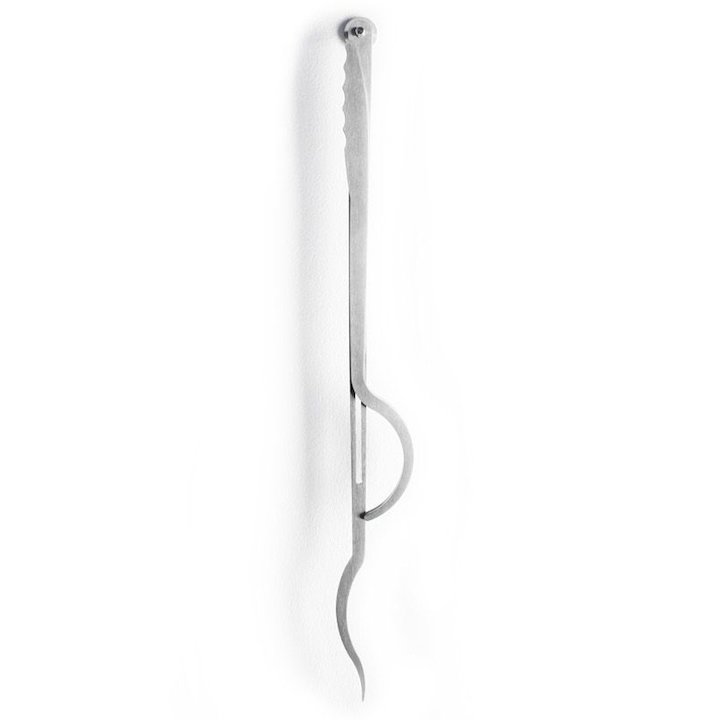 Conmoto Macc Nipper Log Tongs Fire Tool - Stainless Steel