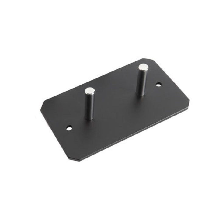 Stovax 2 Pin Contemporary Fire Tool Wall Bracket - Black
