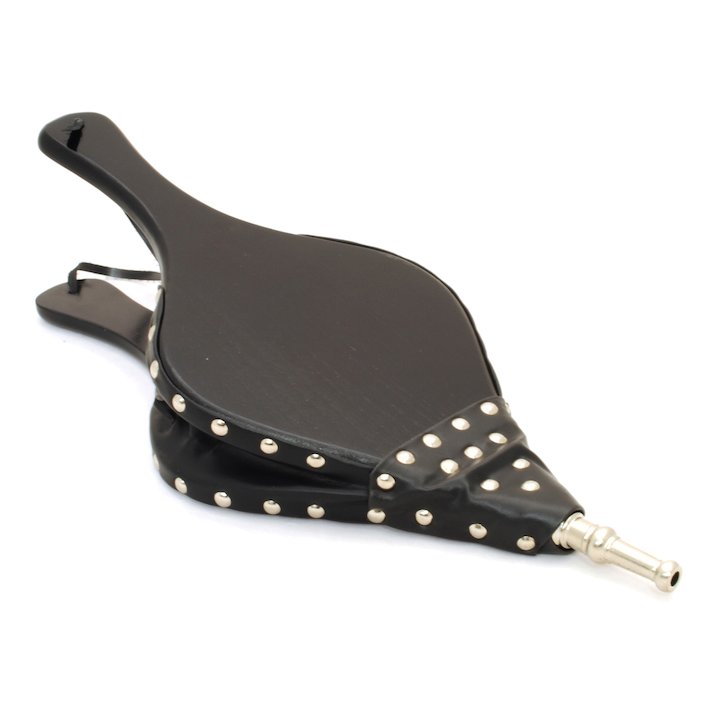 Manor Plain Ornamental Fireplace Bellows - 480mm - Black