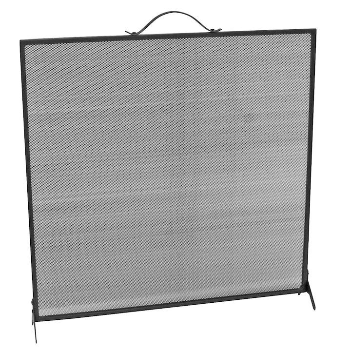 Manor Single Fire Screen - Black