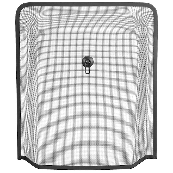 Manor Windsor Small Sparkguard Fire Screen - Black