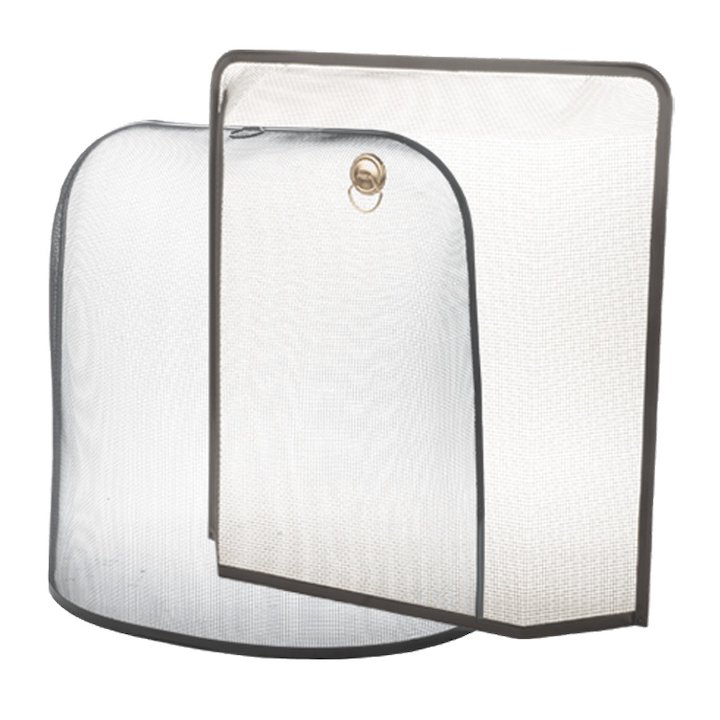 Stovax Domed Sparkguard Fire Screen - Black