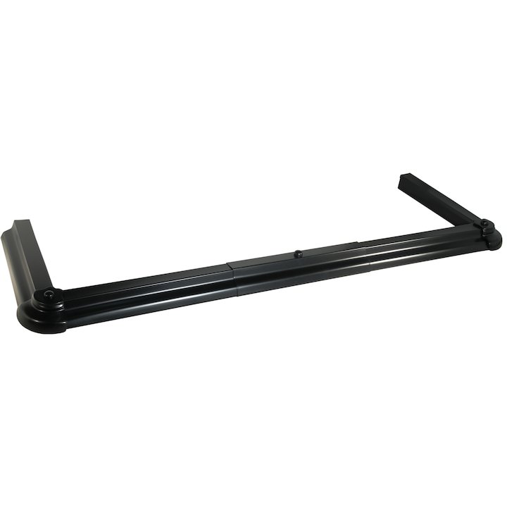Calfire Regal Base Fireplace Hearth Fender - Black