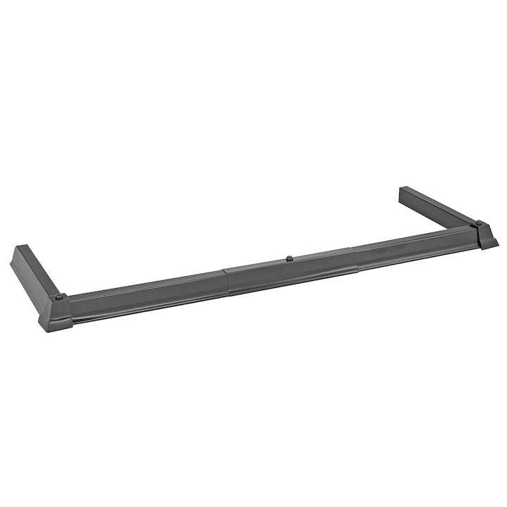 Manor Classic Small Fireplace Hearth Fender - Black