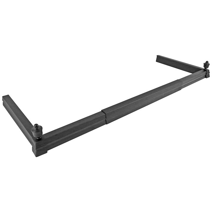 Manor Urn Fireplace Hearth Fender - Black