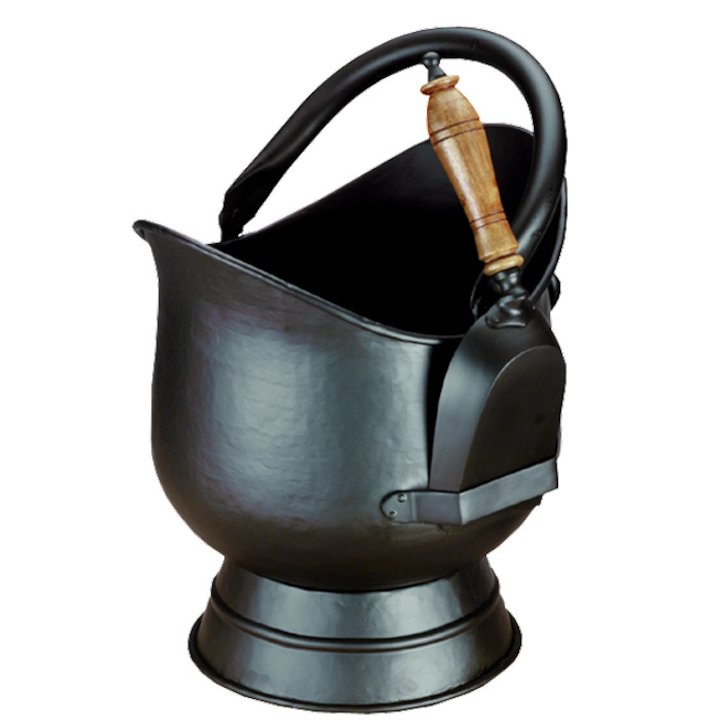 Calfire Hadley Large Coal Bucket - Black