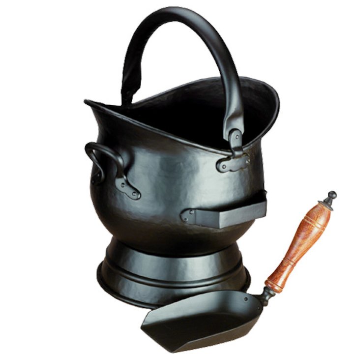 Calfire Hadley Medium Coal Bucket - Black
