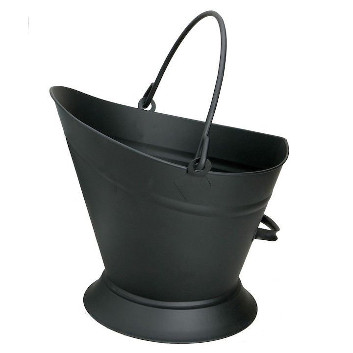 Manor Waterloo Large Coal Bucket - Black