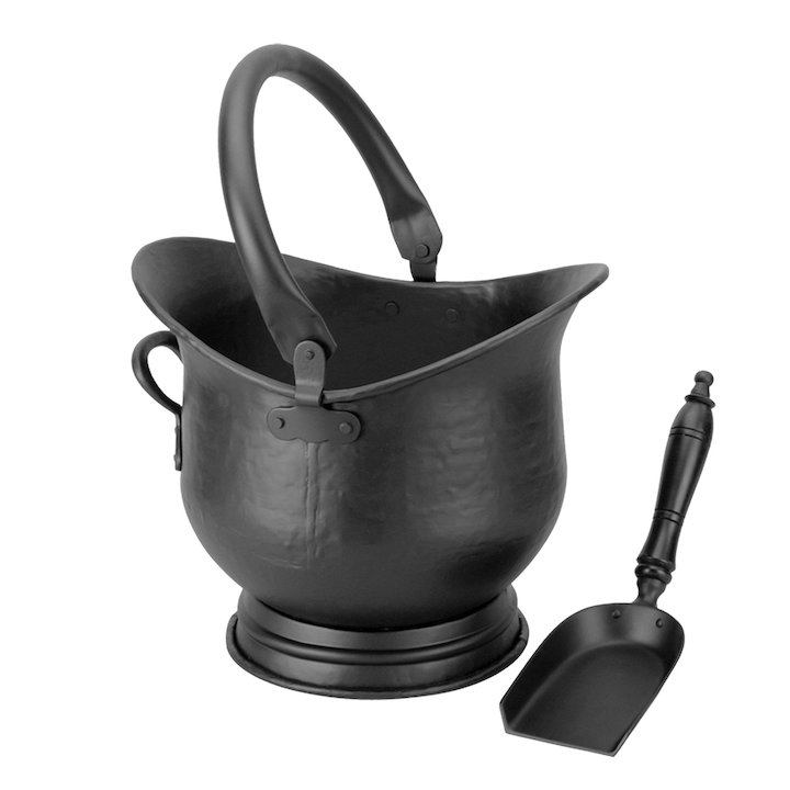 Manor Wessex Coal Bucket - Black
