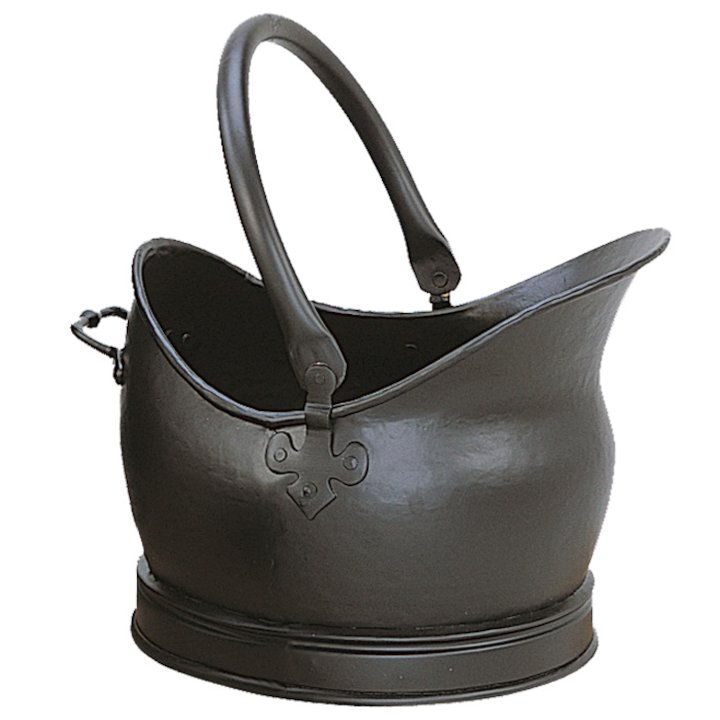 Manor Cathedral Medium Coal Bucket - Black