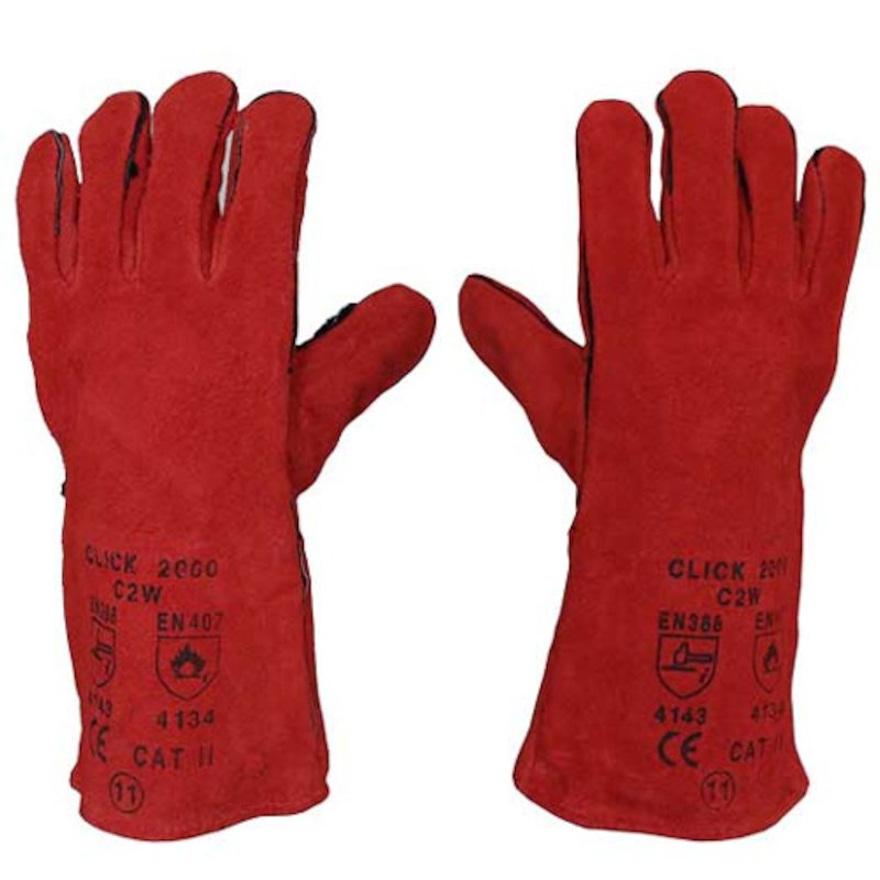 Calfire Heat Resistant Gloves (Pair) - Red