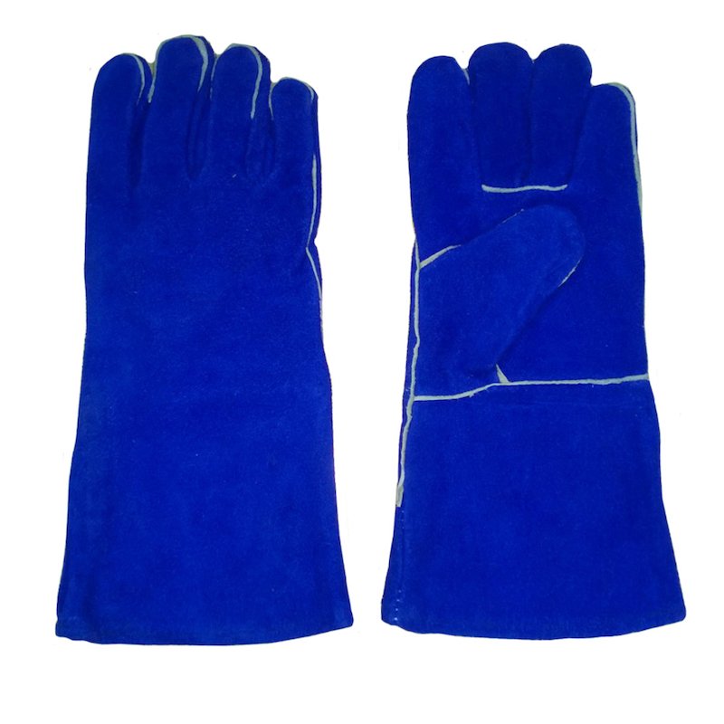 Dunsley Heat Resistant Gloves - Extra Long (Pair) - Blue Nights
