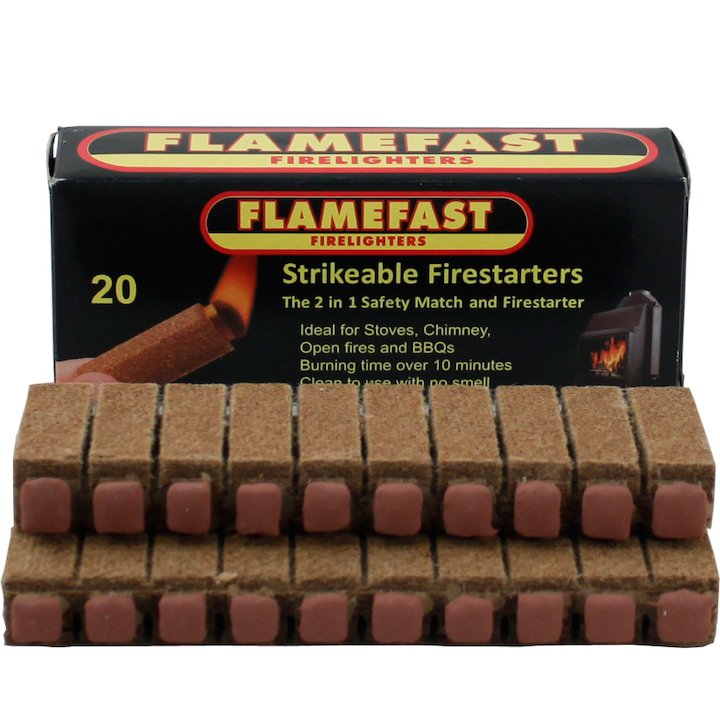 Calfire Strikable Firelighter Match - Brown