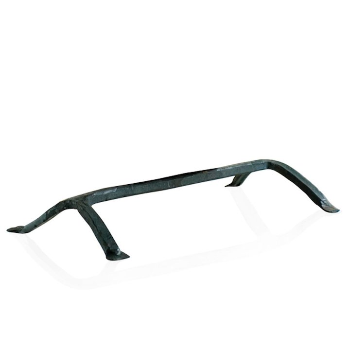 Conmoto Ferro Duoco Low Fire Tool Andirons - Grey