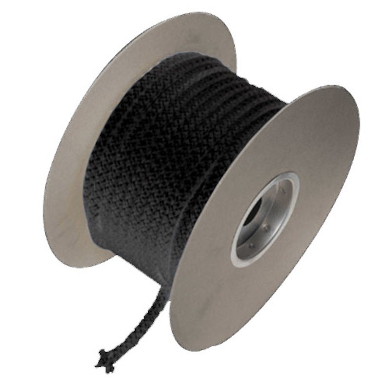 Fibreglass Firm Rope Seal 18mm - Sold per M - Black
